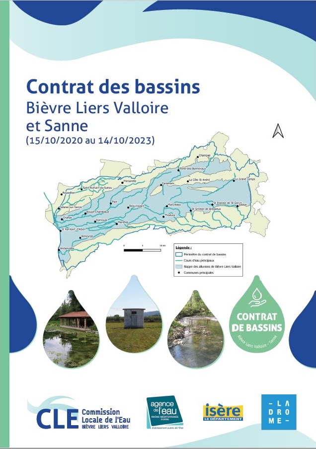 Le contrat de bassin Bièvre Liers Valloire et Sanne 